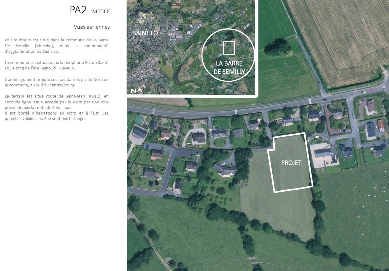 Terreno en La Barre-de-Semilly, France 707 m² No. 106204