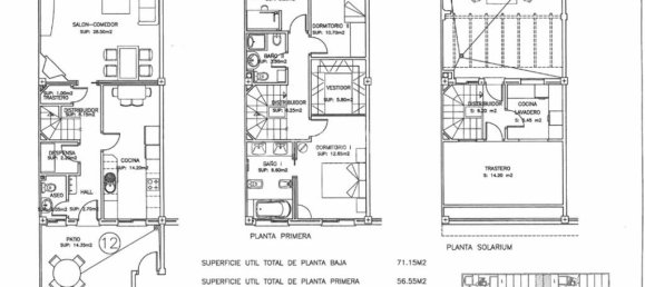 Таунхаус с 3 комнатами в Малага, Испания № 142321 27