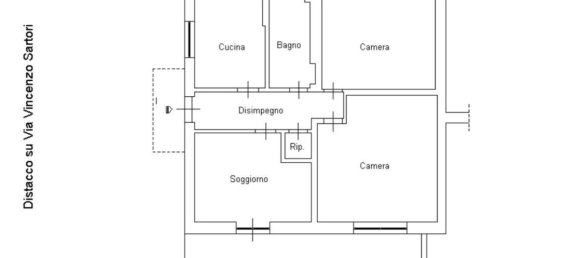Apartamento de 3 divisões em Rome, Italy N.º 283959 41