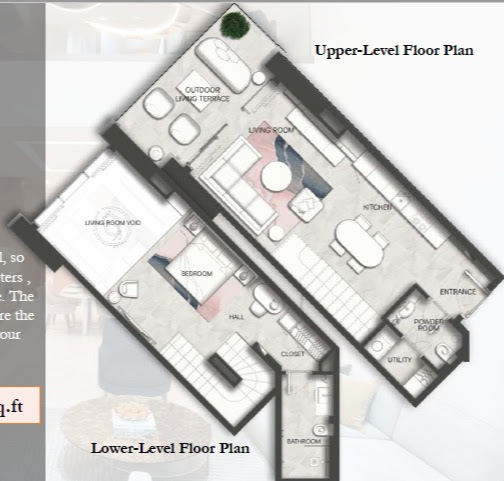 Квартира с 1 спальней в Дубай, ОАЭ № 7613