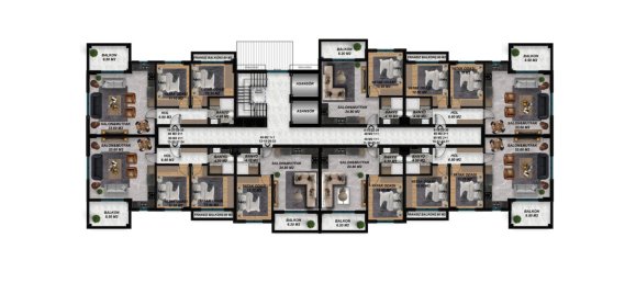 Apartment 2+1 in Gazipasa, Turkey No. 22829 6