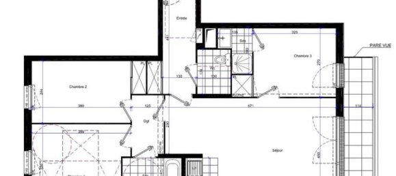 3 غرف نوم شقة في Romainville, France رقم 313745 9