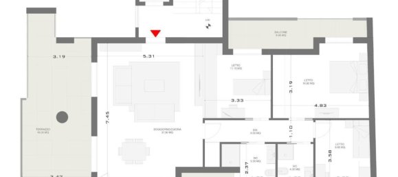 4 rooms Apartment in Caserta, Italy No. 39437 26