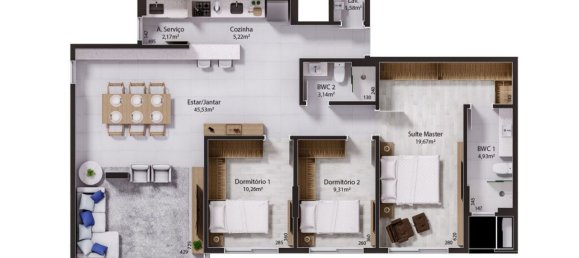 3 bedrooms House in Taide, Portugal No. 188102 48