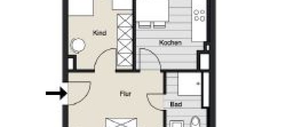 Apartamento de 3 divisões em Cologne, Germany N.º 175357 12
