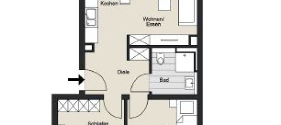Apartamento de 3 divisões em Cologne, Germany N.º 175357 22