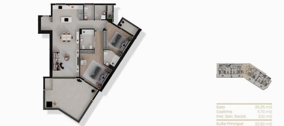 2 غرف نوم شقة في Calheta, Portugal رقم 107012 4