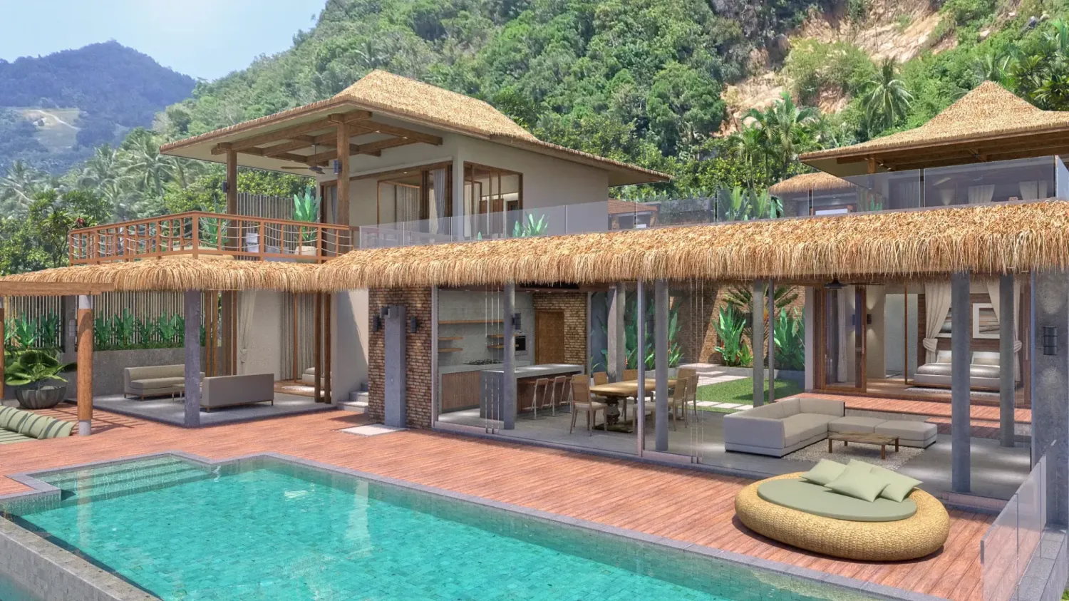 4 bedrooms Villa for sale in Ko Samui, Surat Thani, Southern Thailand, Thailand № 148204