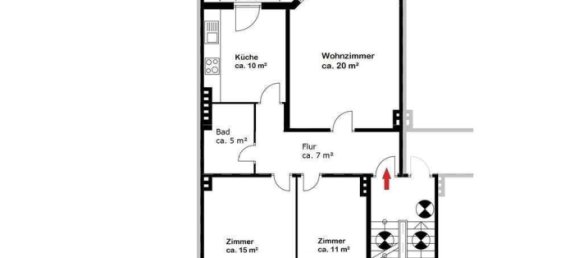 3-Zimmer Wohnung in Bremen, Germany, Nr. 368160 9
