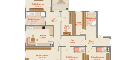 4 chambres Appartement à Baden-Wurttemberg, Germany No. 66847 44