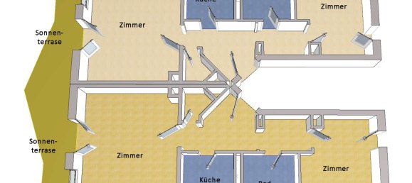 4غرفة شقة في Zehlendorf, Germany رقم 221246 11
