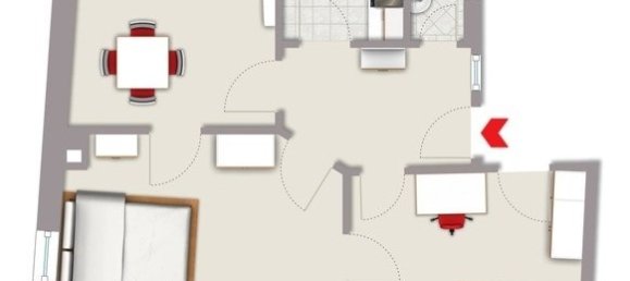 3-Zimmer Wohnung in Stuttgart, Germany, Nr. 78866 2