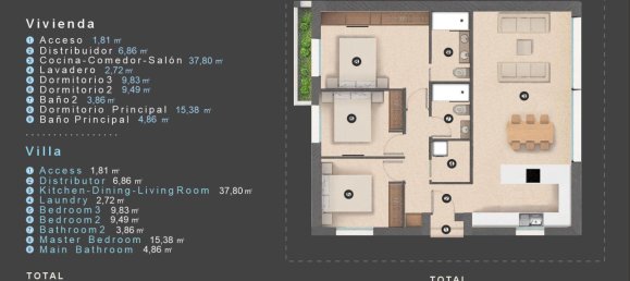3 Schlafzimmer Villa in Alicante, Spanien, Nr. 364953 6