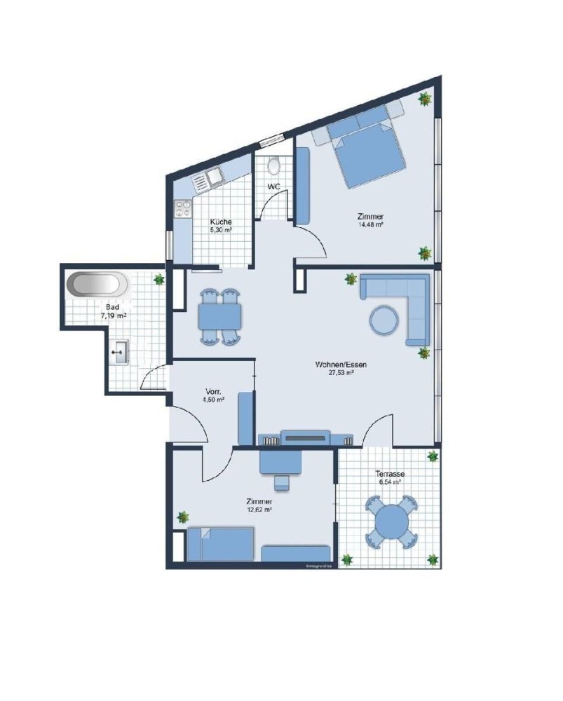 2 Schlafzimmer Wohnung in Innsbruck-Stadt, Austria, Nr. 45899