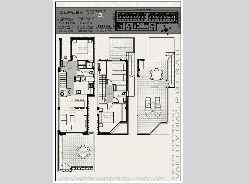 Квартира с 3 спальнями в Торревьеха, Испания № 285691