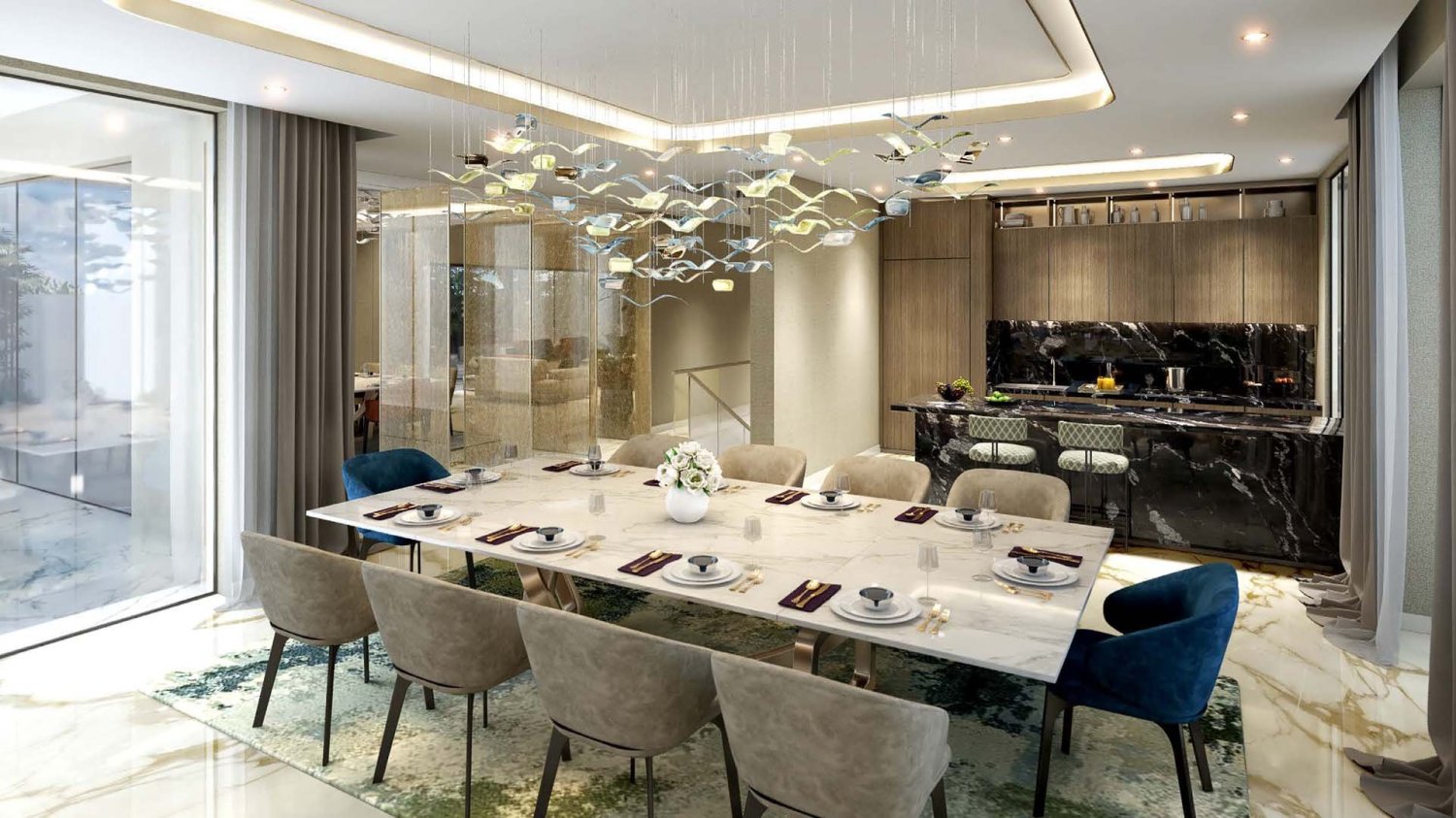 6 bedrooms Villa in Damac Islands - Maldives, Dubai Land, UAE No. 63623