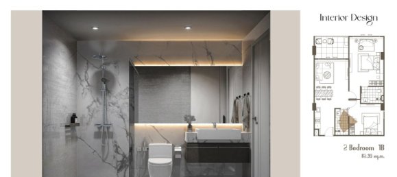 Apartamento com 2 quartos em condomínio em Pattaya, Thailand N.º 59321 16