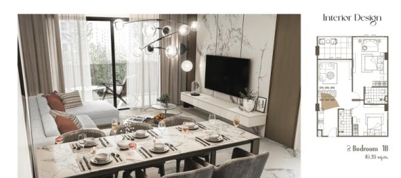 Apartamento com 2 quartos em condomínio em Pattaya, Thailand N.º 59321 22