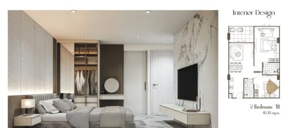 Apartamento com 2 quartos em condomínio em Pattaya, Thailand N.º 59321 19