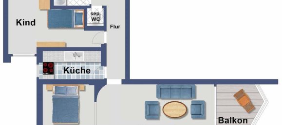 Квартира с 3 комнатами в Konstanz, Германия № 330357 20