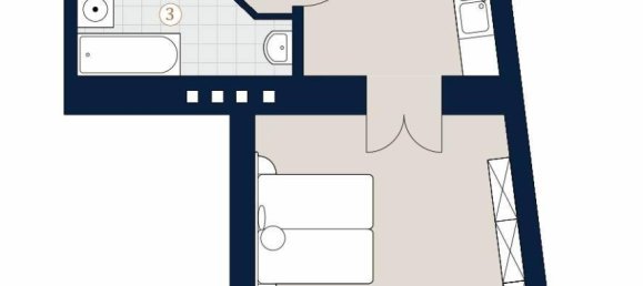 Estúdio em Margareten, Austria N.º 224 8