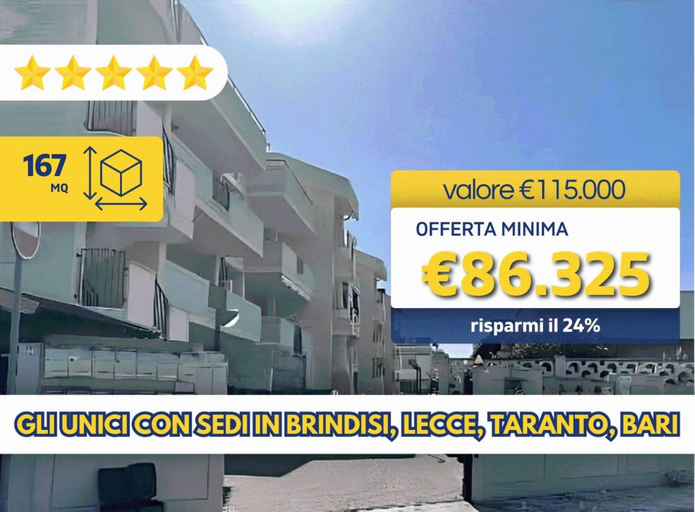 3 bedrooms Apartment in Pulsano, Italy No. 342372