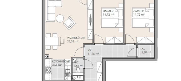 3-Zimmer Wohnung in Ottakring, Austria, Nr. 238114 9