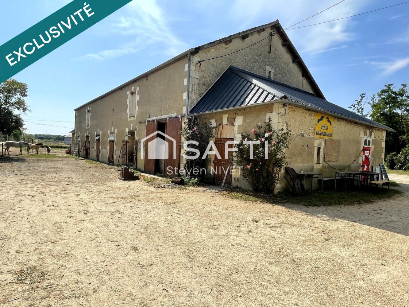 3 غرف نوم منزل في Niherne, France رقم 245358
