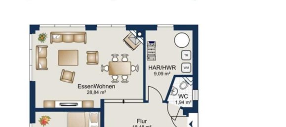Bungalow de 2 dormitorios en Herford, Germany No. 52725 12