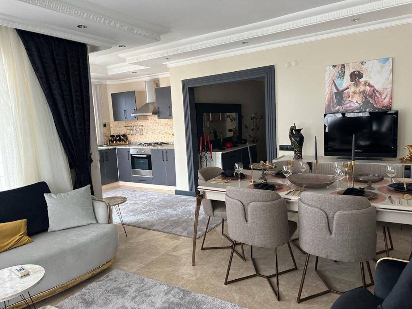 Wohnung 4+1 in Alanya, Turkey, Nr. 24096