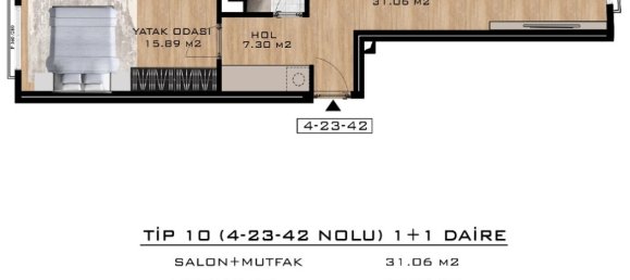 Apartamento de 2 divisões em Istanbul, Turkey N.º 32390 2