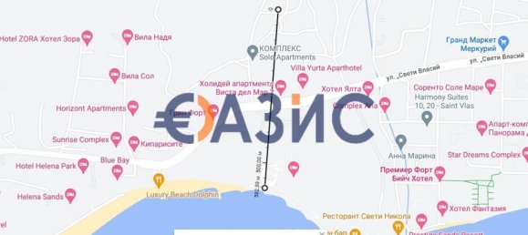  قطعة أرض في Sveti Vlas, Bulgaria 348متر مربع رقم 664 8