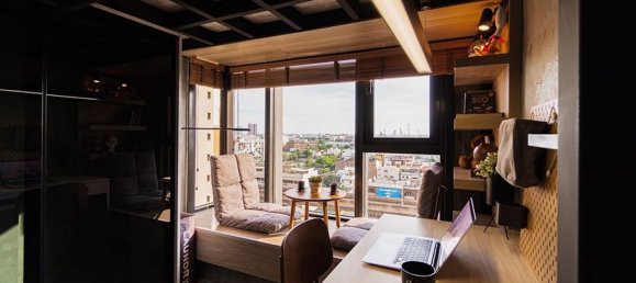 Apartamento com 1 quarto em condomínio em Bangkok, Thailand N.º 2873 8