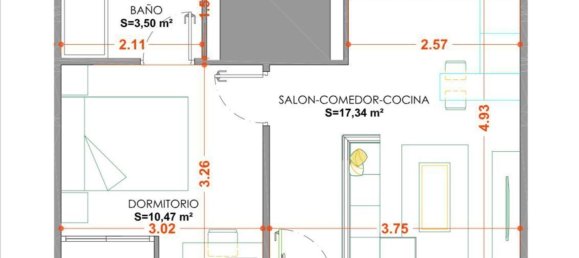 1 chambre Appartement à Salamanca, Spain No. 18105 16