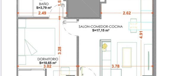 1 chambre Appartement à Salamanca, Spain No. 18105 17