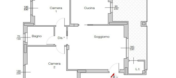 Apartamento de 4 divisões em Pianezza, Italy N.º 208448 17