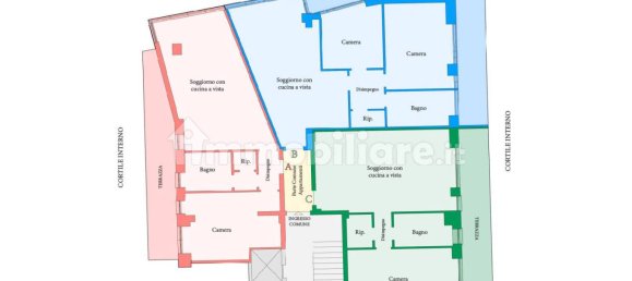 2 Schlafzimmer Wohnung in Rome, Italy, Nr. 197742 49