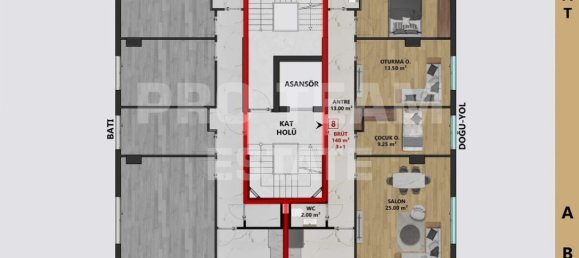 3 rooms Penthouse in Muratpasa, Turkey No. 30871 17