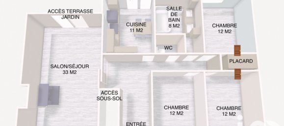 3 غرف نوم منزل في Charleville-Mezieres, France رقم 240114 16