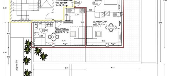 Apartamento T1 em Piraeus, Greece N.º 53722 3