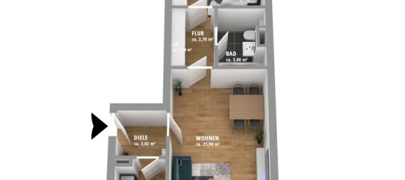 1 chambre Appartement à Dachau, Germany No. 264951 10