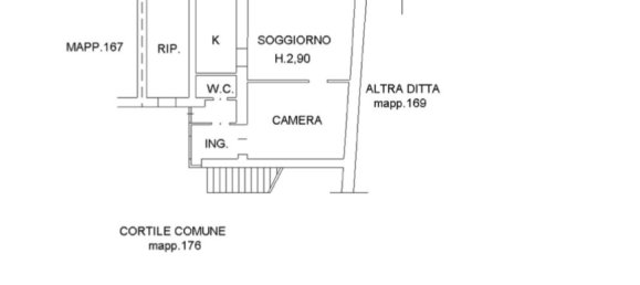 2 rooms Apartment in Santo Stefano Ticino, Italy No. 133341 11