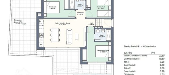 3 Schlafzimmer Wohnung in Guardamar del Segura, Spain, Nr. 119566 28