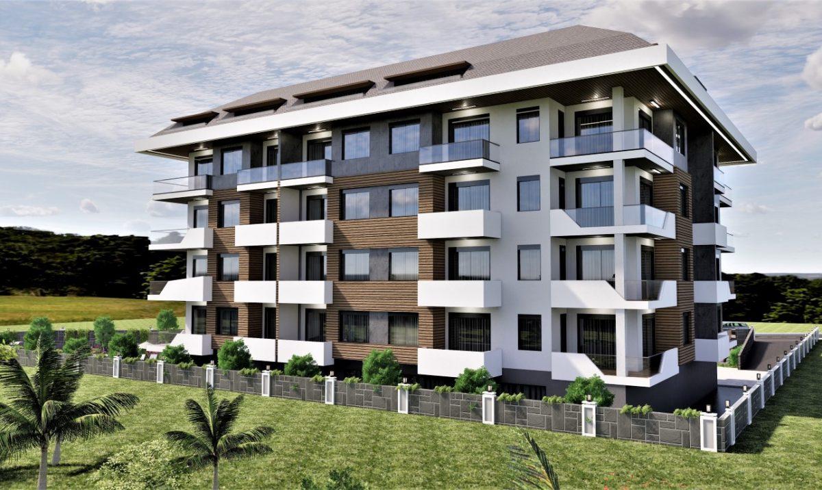 2 rooms Apartment in Oba, Turkey No. 9895