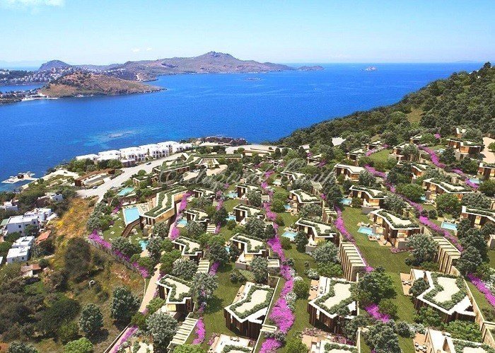 Villa 4+1 à Bodrum, Turkey No. 28814