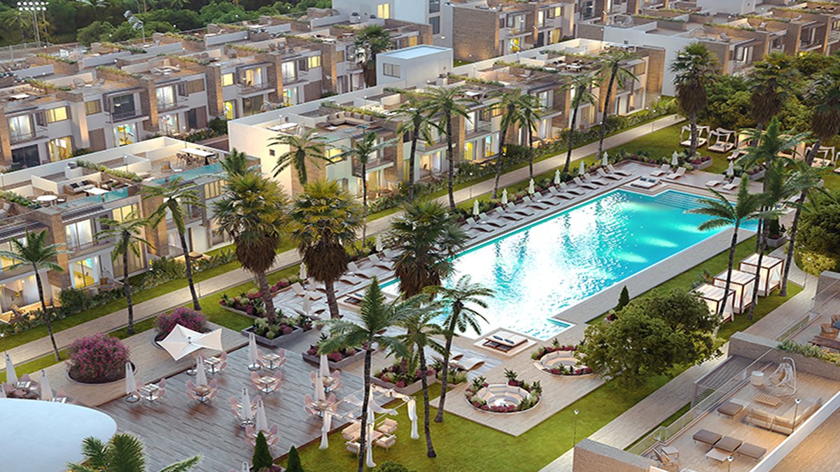 1 غرف نوم شقة في Long Beach, Northern Cyprus رقم 16111