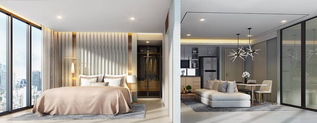 Кондоминиум  с 1 спальней в Пляж Рейли, Таиланд № 24002