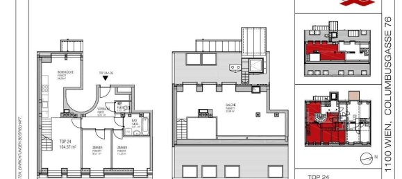 3 bedrooms Duplex in Favoriten, Austria No. 192183 7