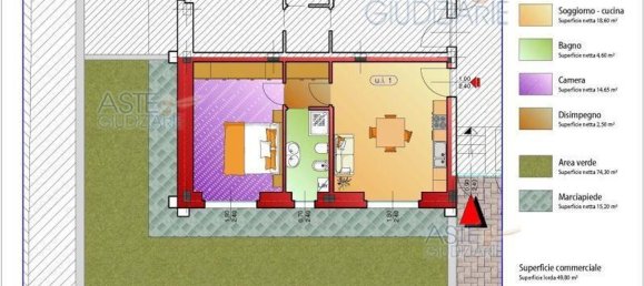 Apartamento de 2 divisões em Entracque, Italy N.º 47464 20