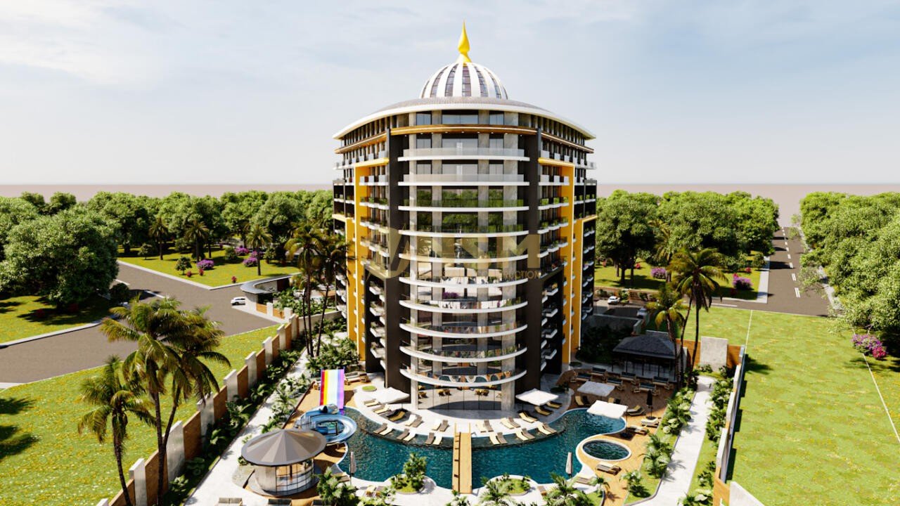 Apartment 1+1 in Alanya, Turkey No. 5294